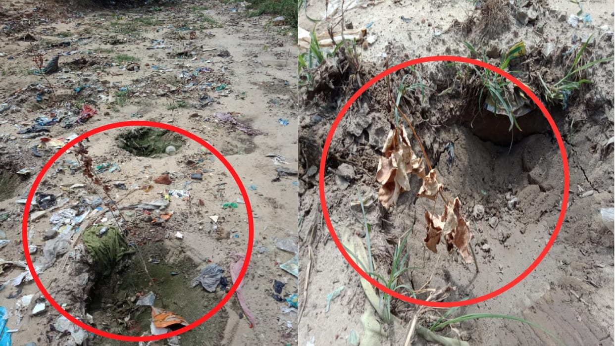 Negligence of MDA officials regarding plantation has been exposed in Meerut