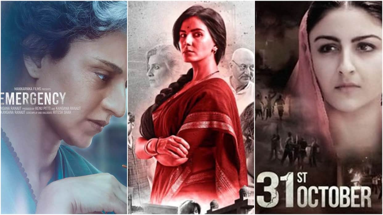 Apart from Indira Gandhi Biopic Emergency Movie Know About Controversial Movies on her Life