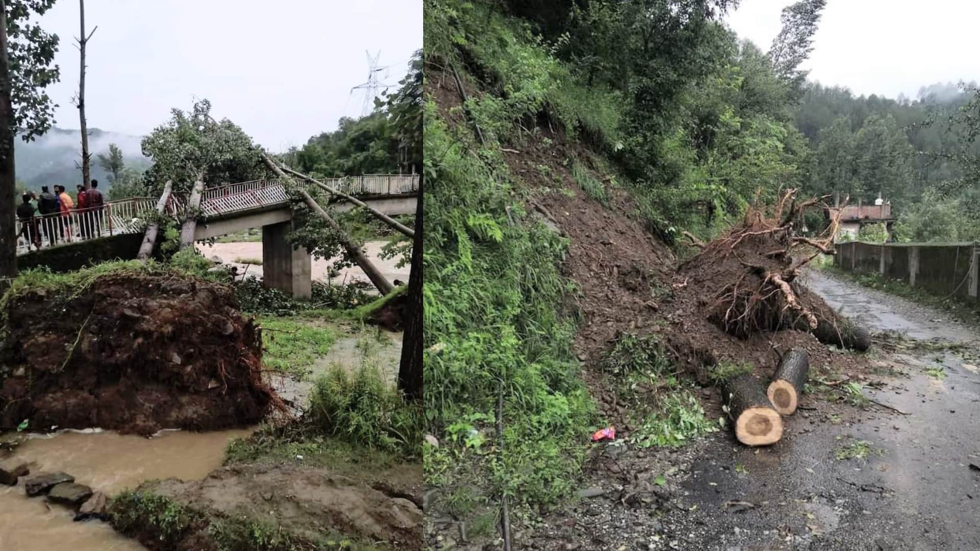 Himachal weather update: Flash Flood Himachal pradesh landslides in different parts of state