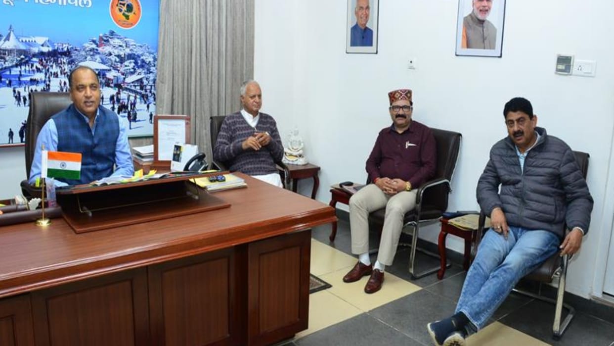 CM Jairam Thakur directs Cabinet Sub Committee for  land acquisition