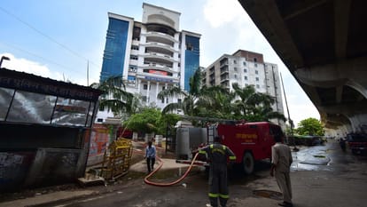Fire in Advocate General office: There were flaws in the fire fighting system, yet the officers remained bli