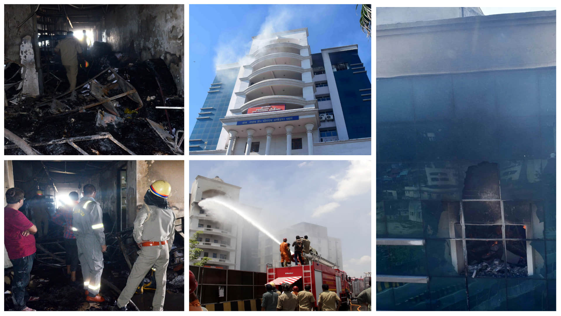 Fire in Advocate General office: Flames flared due to negligence of electro-mechanical section of PWD