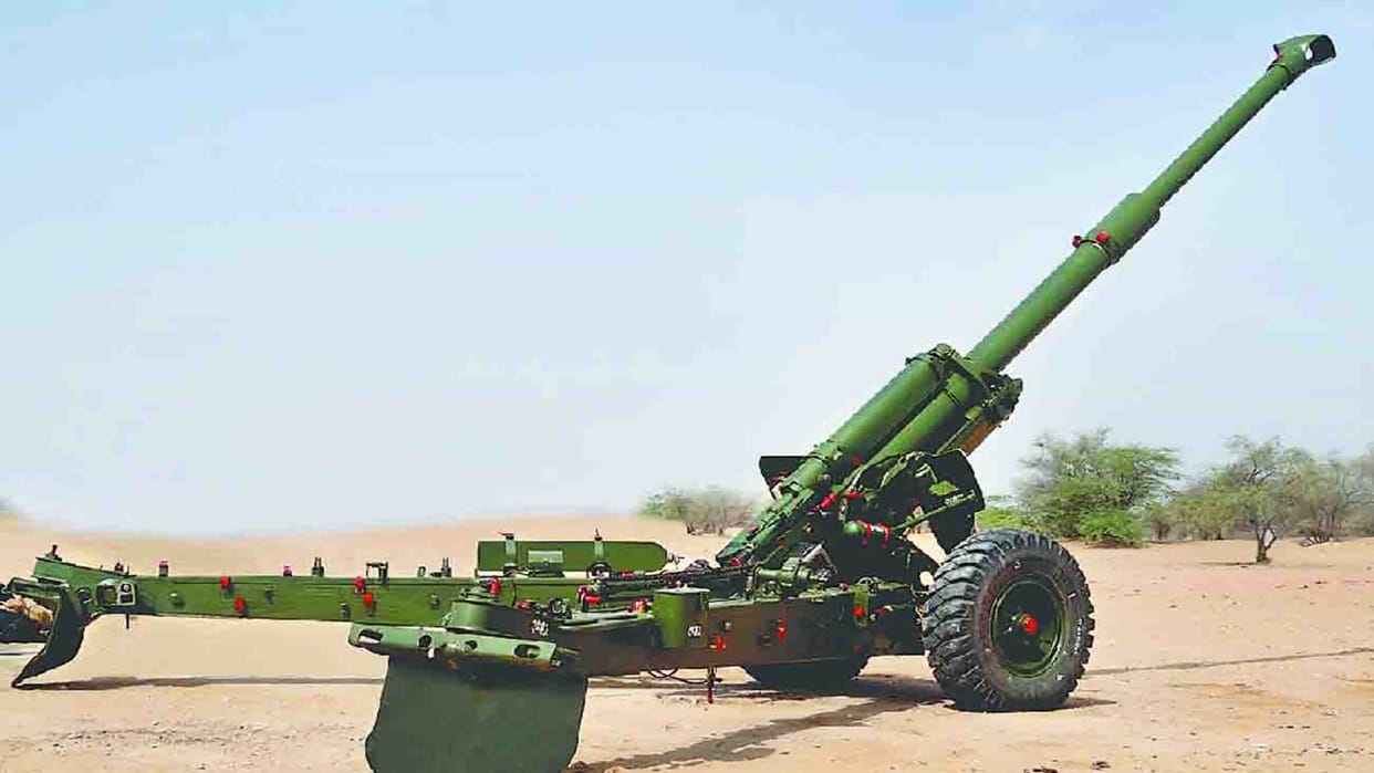 Sharang cannon included in three units of the army, ready for war