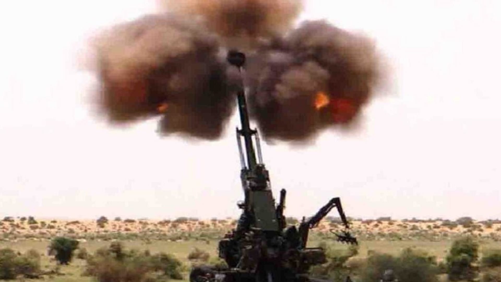 Sharang cannon included in three units of the army, ready for war