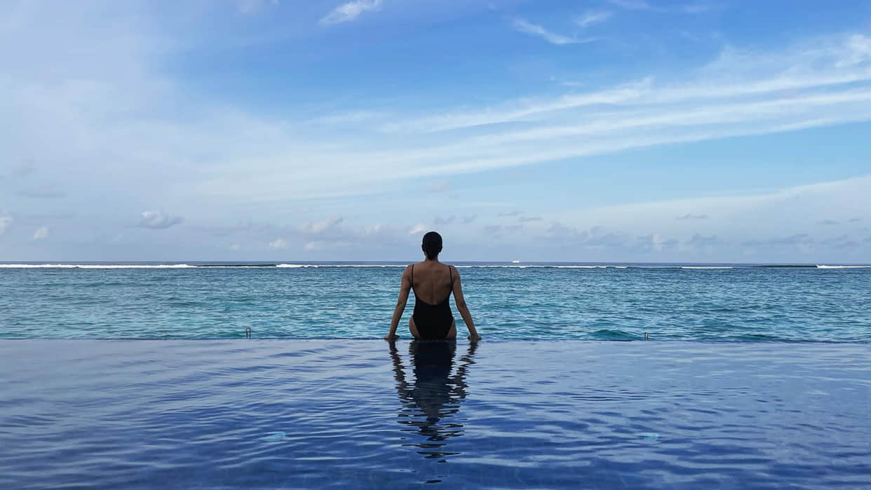 Video: Lalit Modi said Sushmita Sen is looking hot as she takes a dive in Mediterranean Sea