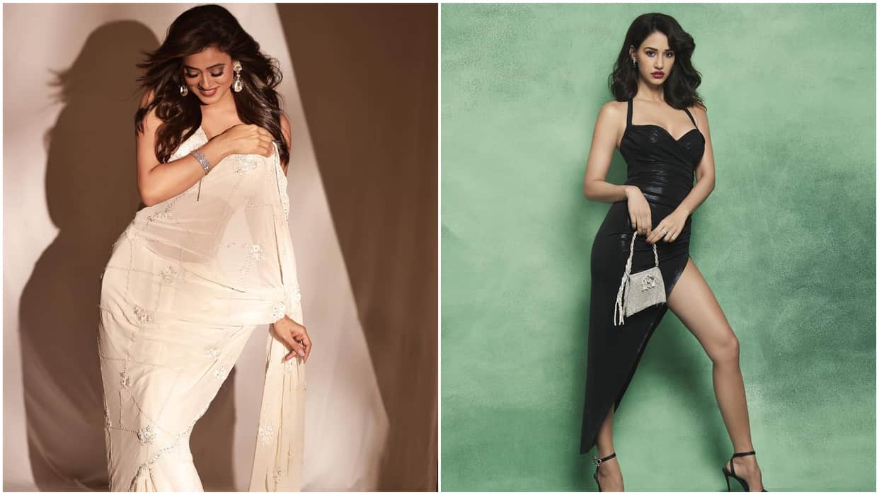 Photos of the Day: Shweta Tiwari looks gorgeous in saree and disha patani sizzling avatar in black gown avneet kaur anushka sen katrina kaif