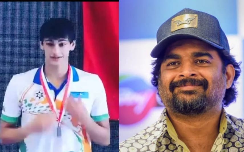 R Madhavan reacts for son Vedaant to come in films says he is preparing for Olympics but would not stop him