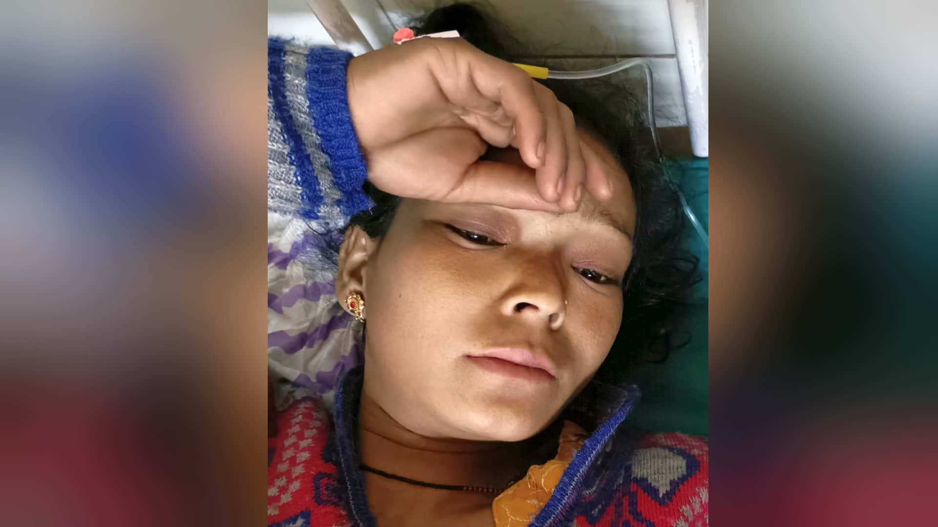 woman gave birth to a child in field, newborn died Waiting for helicopter in pithoragarh