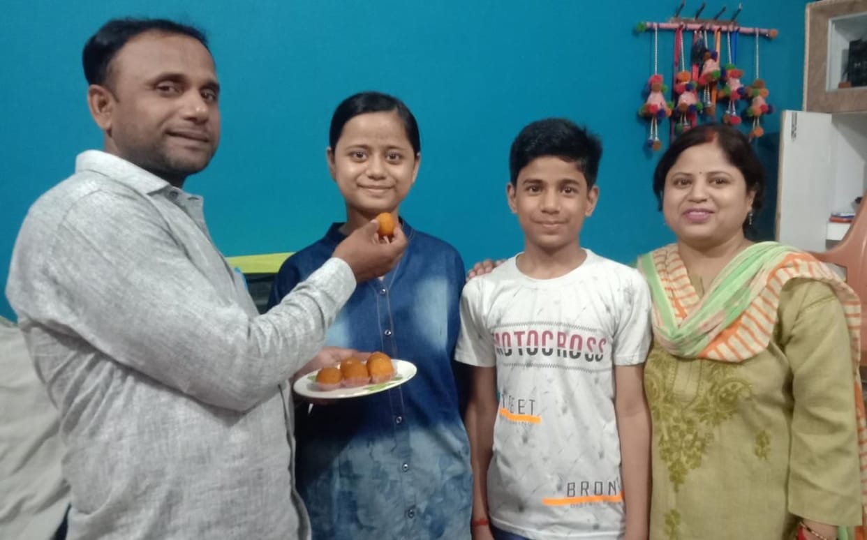 Sanskriti Chaurasia district topper in ICSE 10th