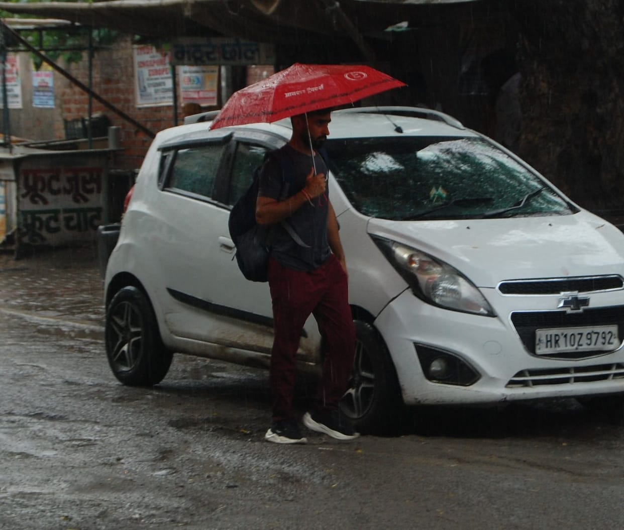 Megha rained intermittently in the night, the heat increased again due to sunshine in the day