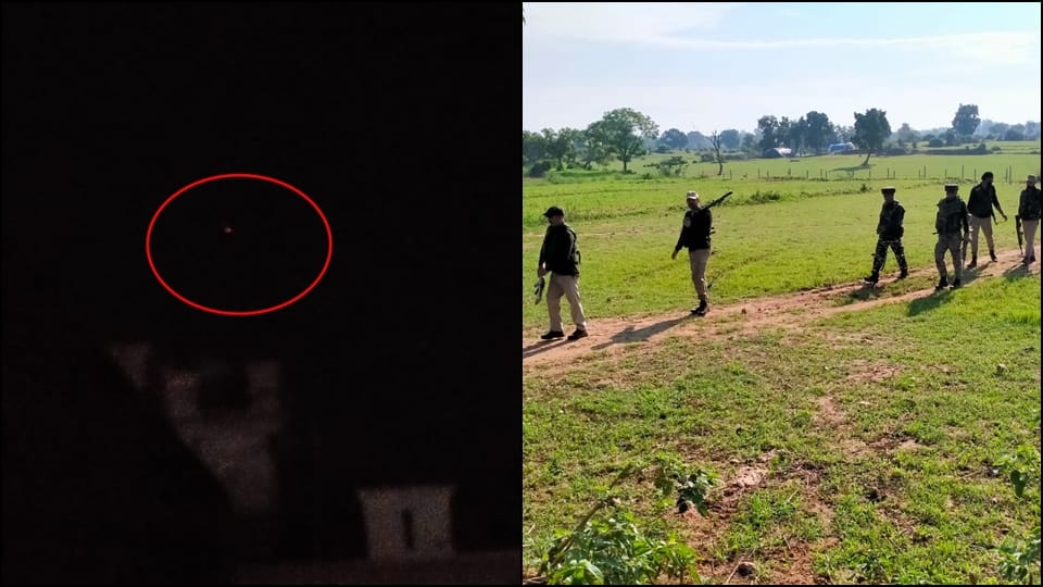 Pakistani Drone sighted twice in two days in Samba sector jammu search operation continues
