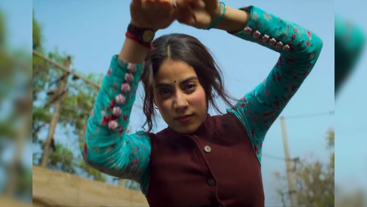 Janhvi Kapoor film Song mor mor out now Good Luck Jerry streaming from 29th July on disney plus hotstar