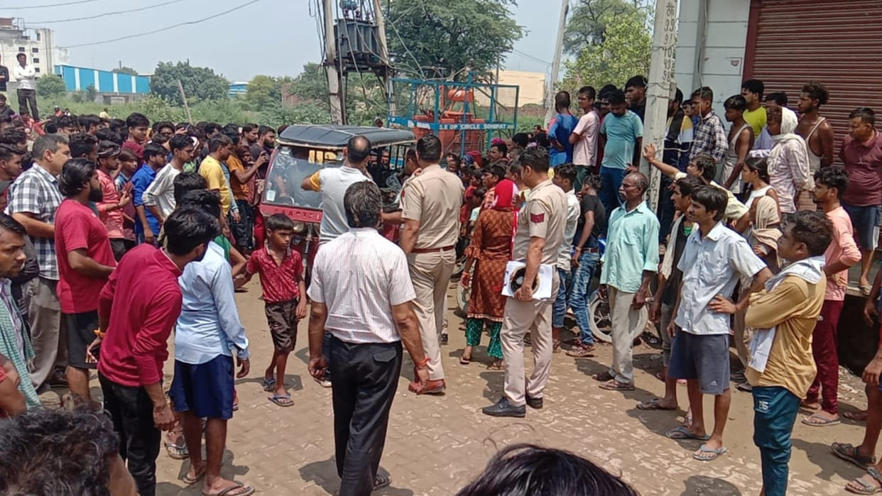 Uproar after the death of a young man in Pyau Maniyari of Sonipat