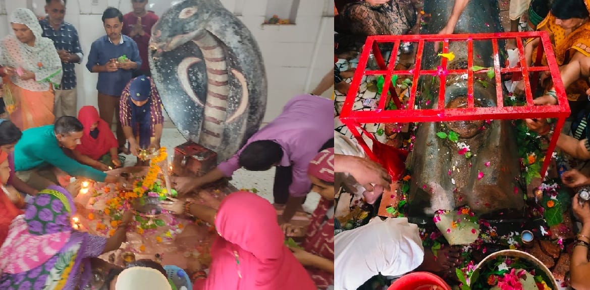 Sawan Somwar 2022: Har Har Mahadev's cheers echoed in the pagodas, huge crowds of devotees gathered in Temples