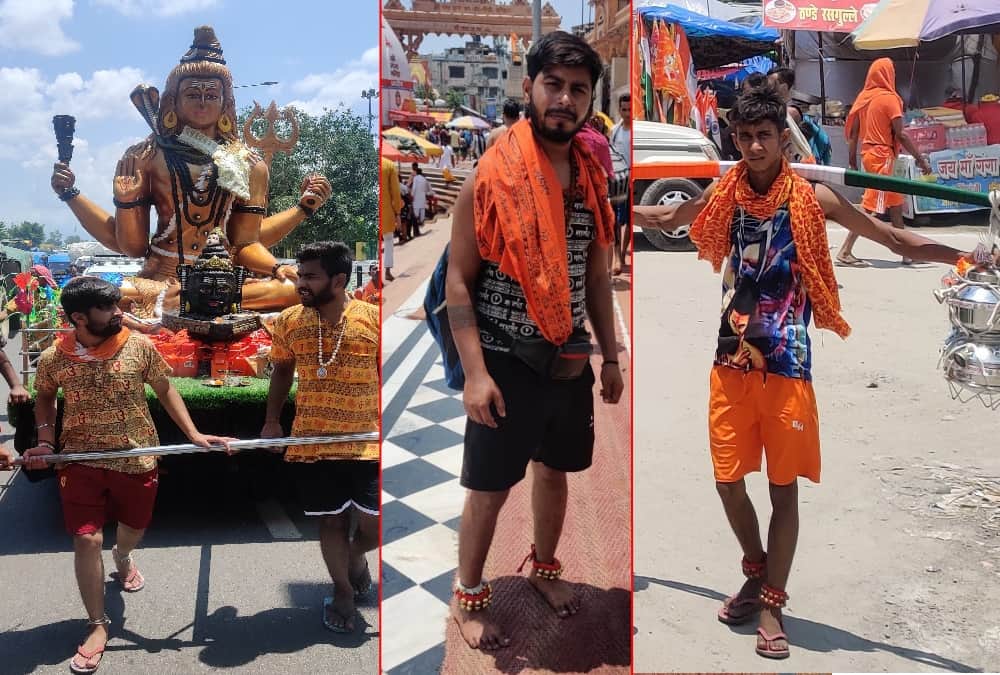 Kanwar Yatra 2022: kanwariya wear Ghungroo and Damru Unique Reason