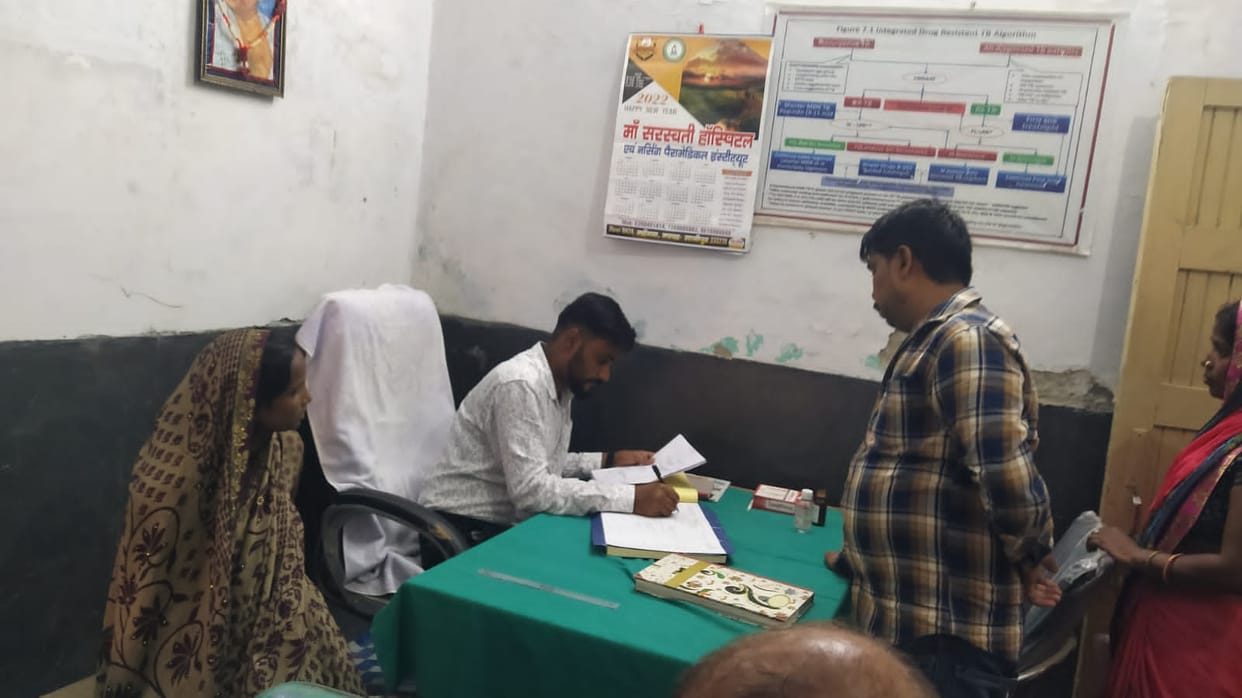 Free medicine was distributed after examining 137 patients in the fair