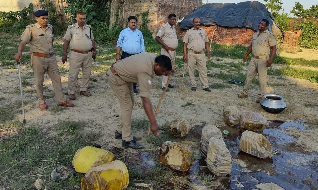 46 litre illegal wine found