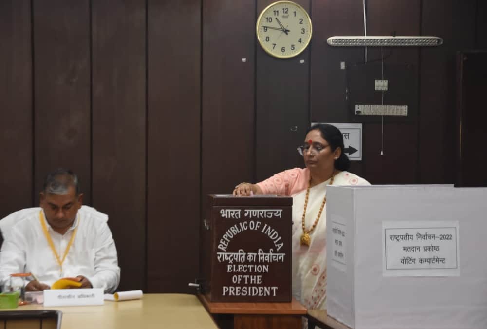 President Election 2022: oldest MLA of Uttarakhand banshidhar bhagat voted for the sixth time in the presidential election