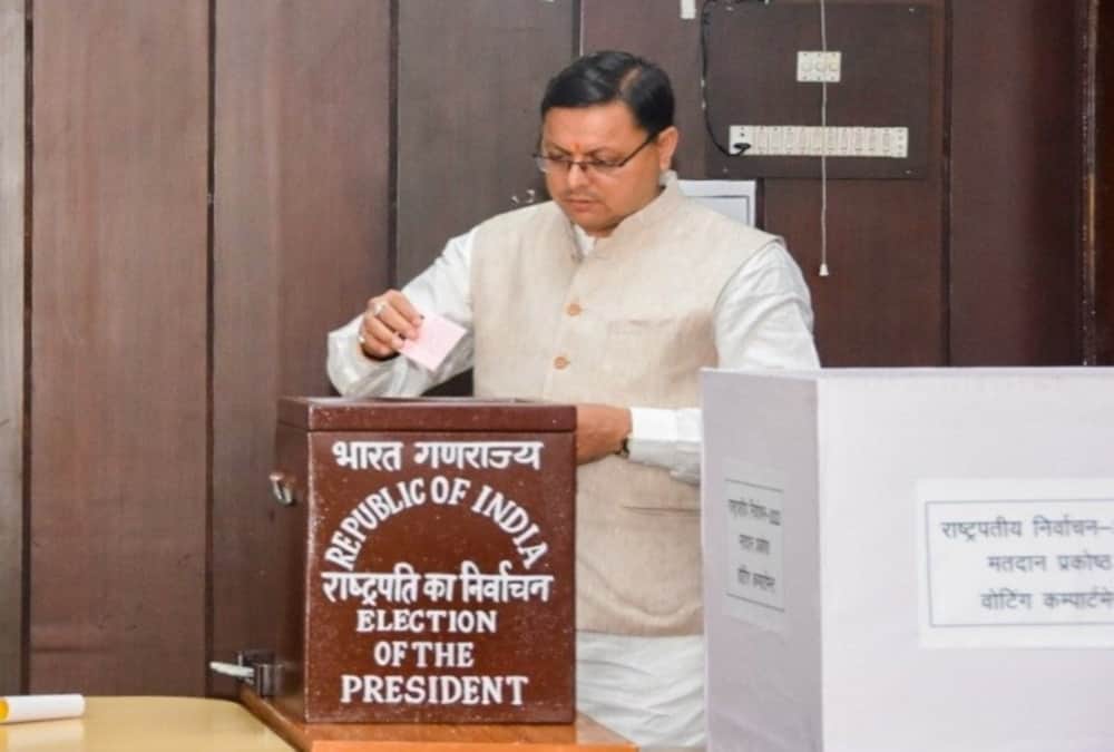 President Election 2022: oldest MLA of Uttarakhand banshidhar bhagat voted for the sixth time in the presidential election