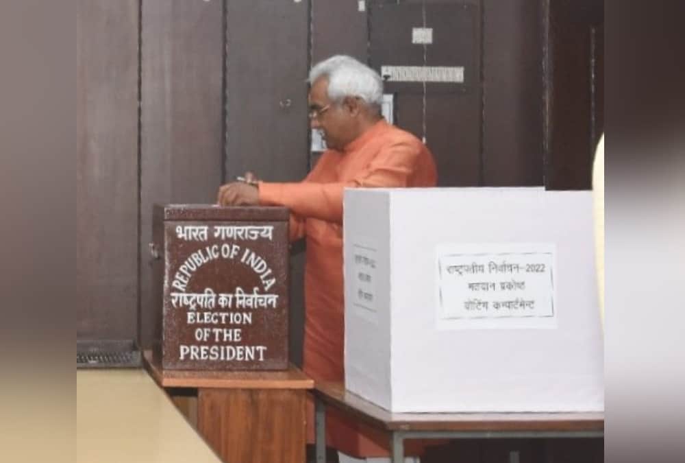 President Election 2022: oldest MLA of Uttarakhand banshidhar bhagat voted for the sixth time in the presidential election