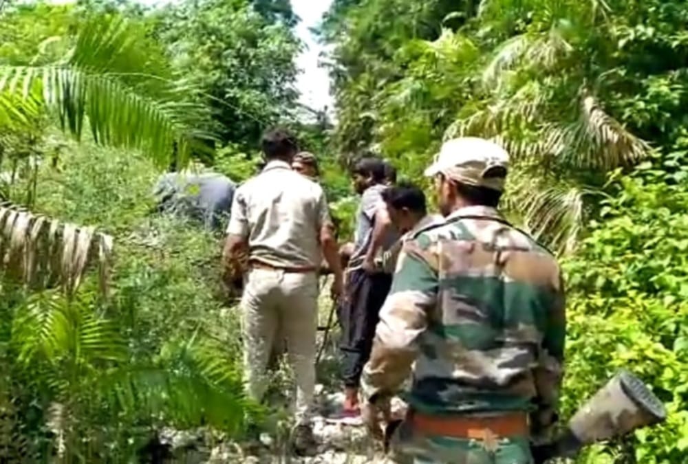 forester was killed and three others were injured in an attack allegedly by timber mafia in Assam Goalpara