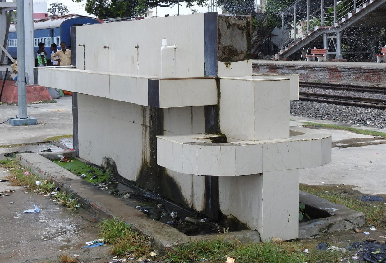 facility not available in railway station