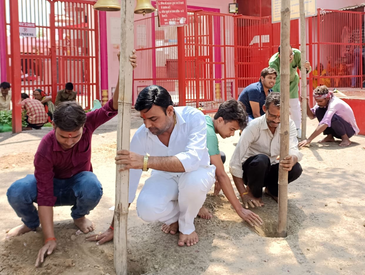 Fatehpur: The sound of bomb-bomb naive in the pagoda