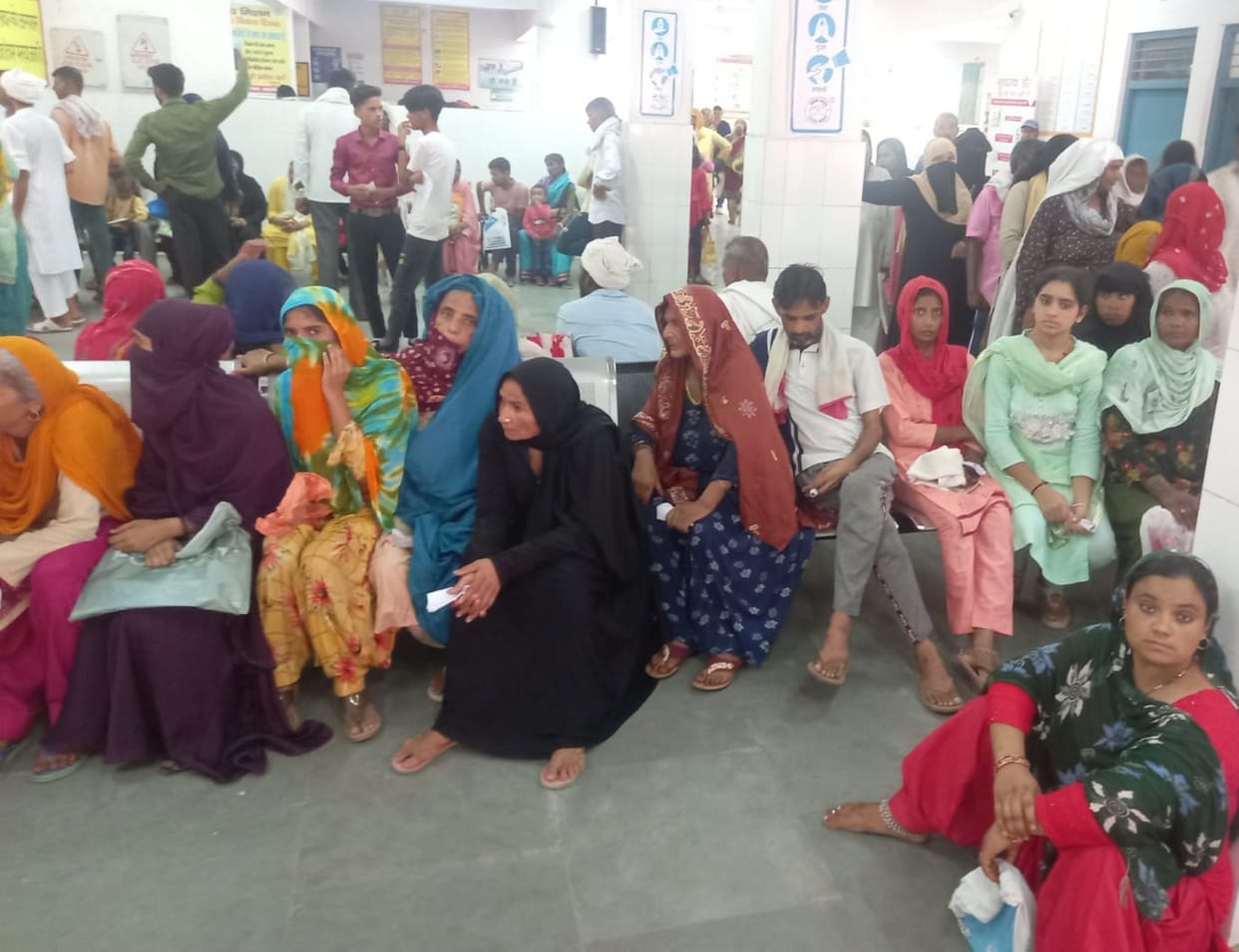 Five doctors transferred, only one came