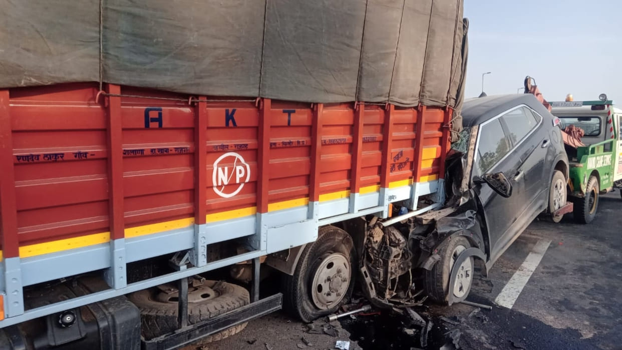 Two killed in road accident in Sonipat of Haryana
