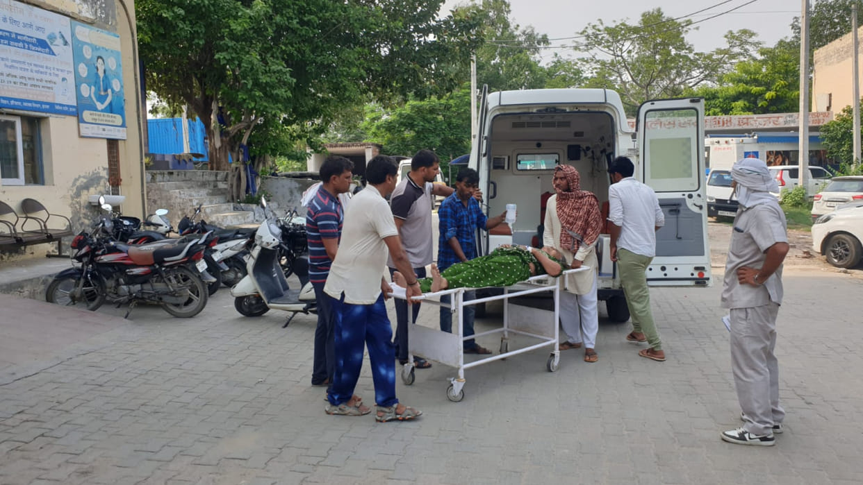 Two Devotees died in road accident in Jhajjar of Haryana