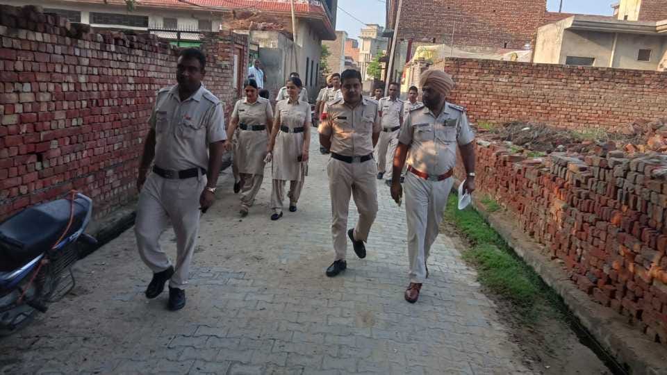 Police conducted search operation across Haryana to nab miscreants