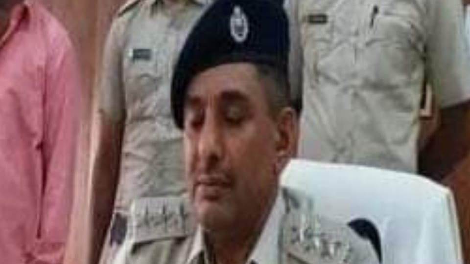 DSP Surendra Singh who killed in Noonh originally hailed from village Sarangpur of Hisar
