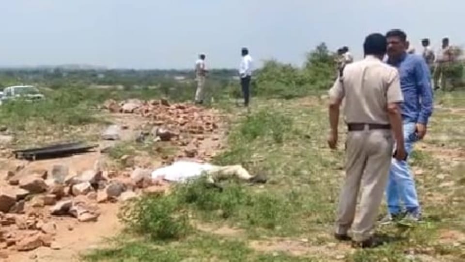 DSP Surendra Singh who killed in Noonh originally hailed from village Sarangpur of Hisar