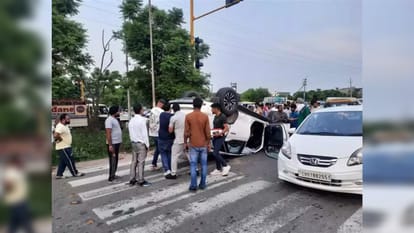 Famous Punjabi Lyricist Jaani Car Accident in Punjab Mohali