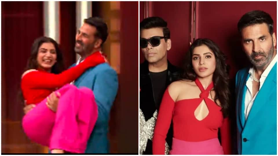 koffee with karan 7 new promo akshay kumar and samantha ruth prabhu will be the next guests of karan johar show