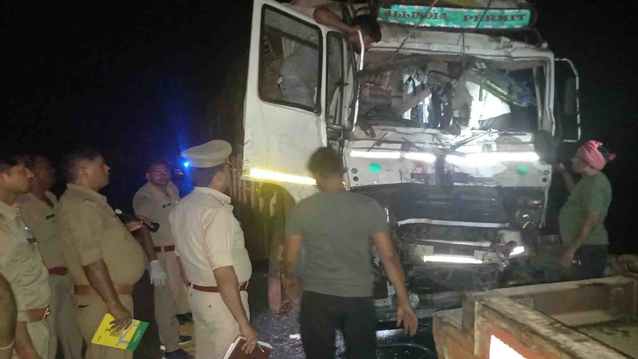 Etawah Accident: Three Died and two injured