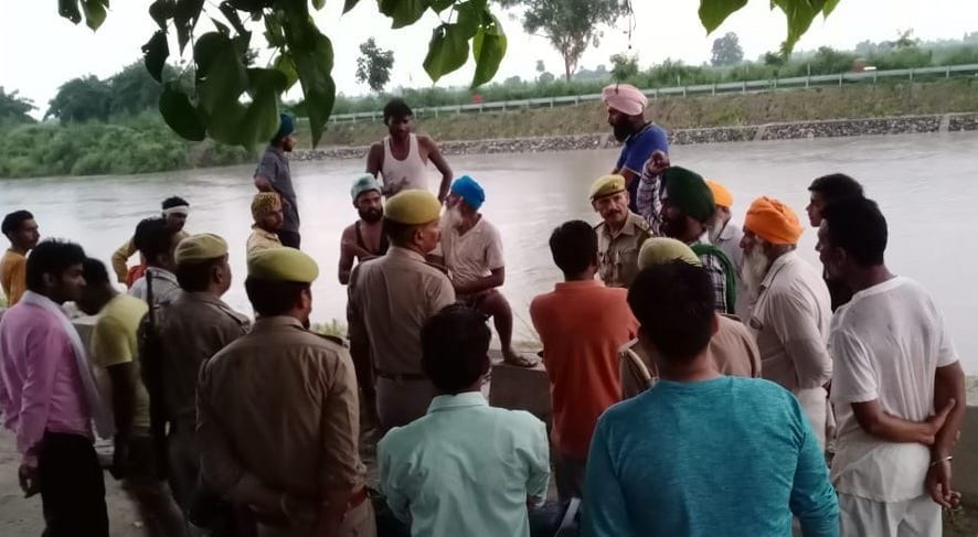 Youth drowned while taking bath in East Ganges Canal