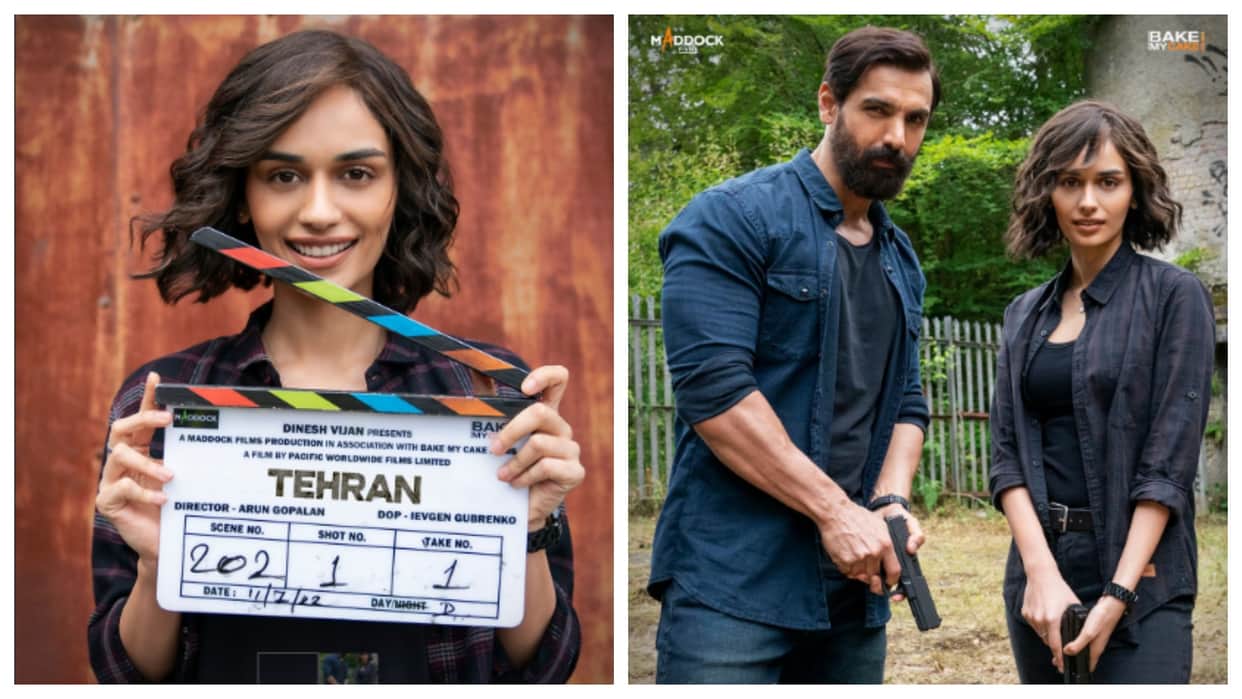 Tehran: Manushi Chhillar starts Shooting for Dinesh Vijan movie Joins John Abraham on set