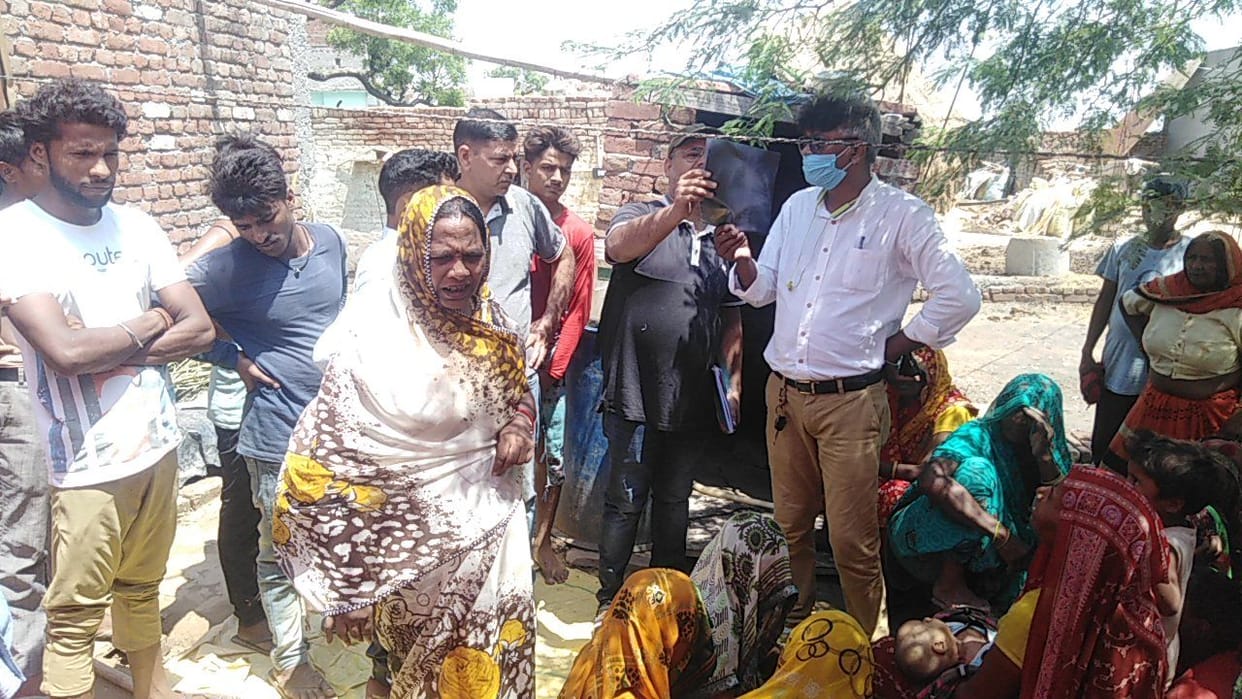Hathras: Death of two and a half month old child, allegation of negligence in vaccination