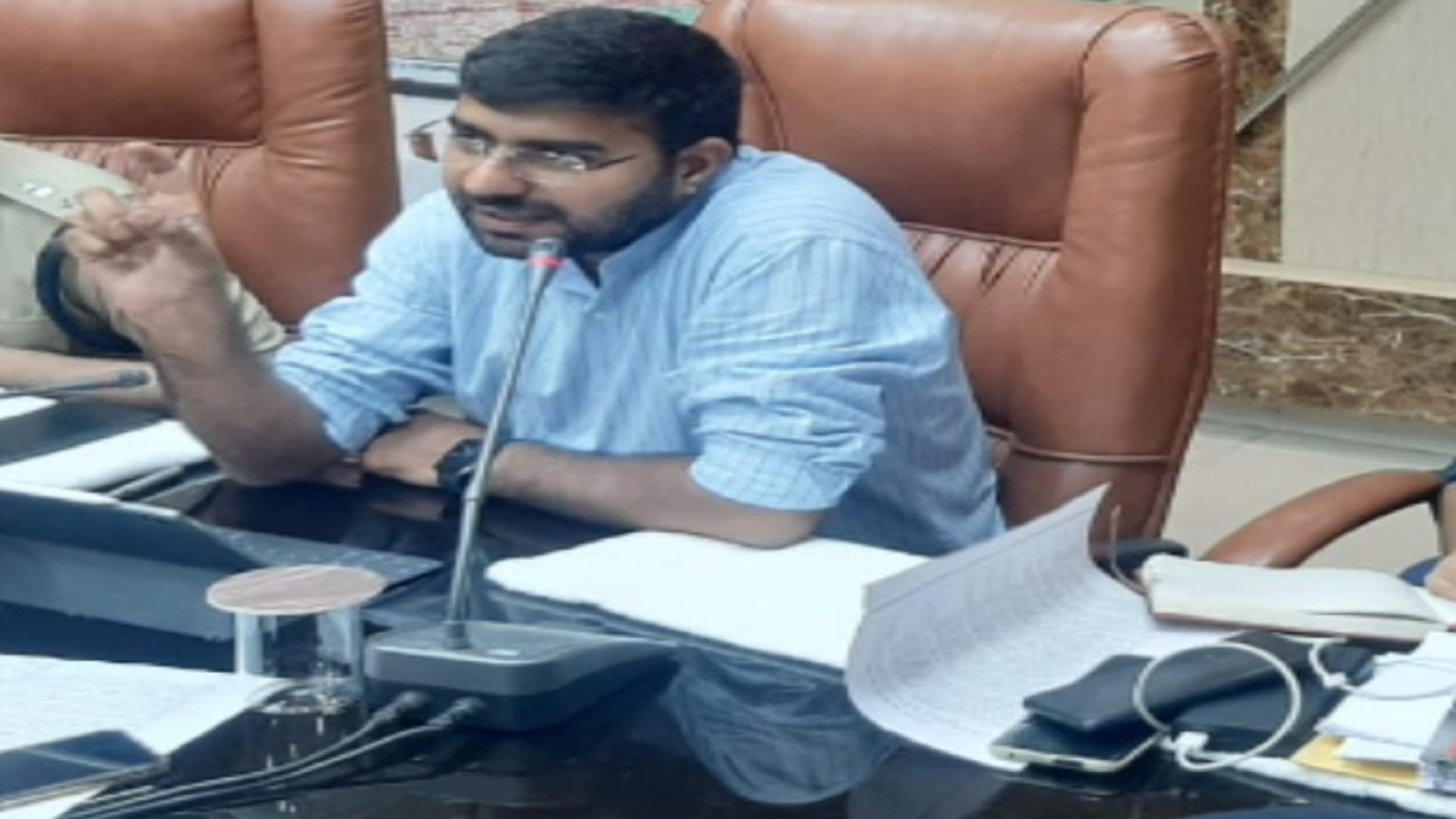 Police started an investigation after the resignation of Rashmi Yadav the head of Rewa village of Meerut