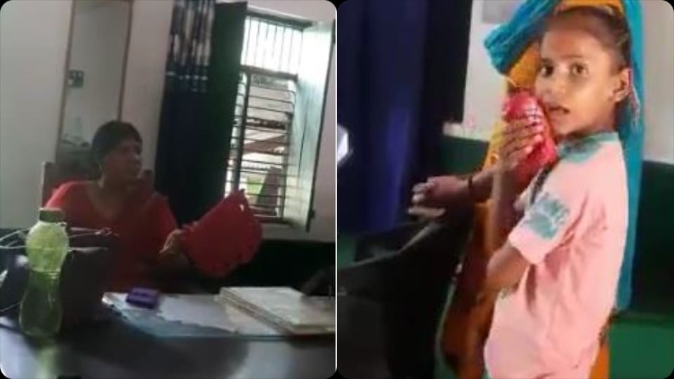 principal refuses to admission the girl in the composite school of mainpuri