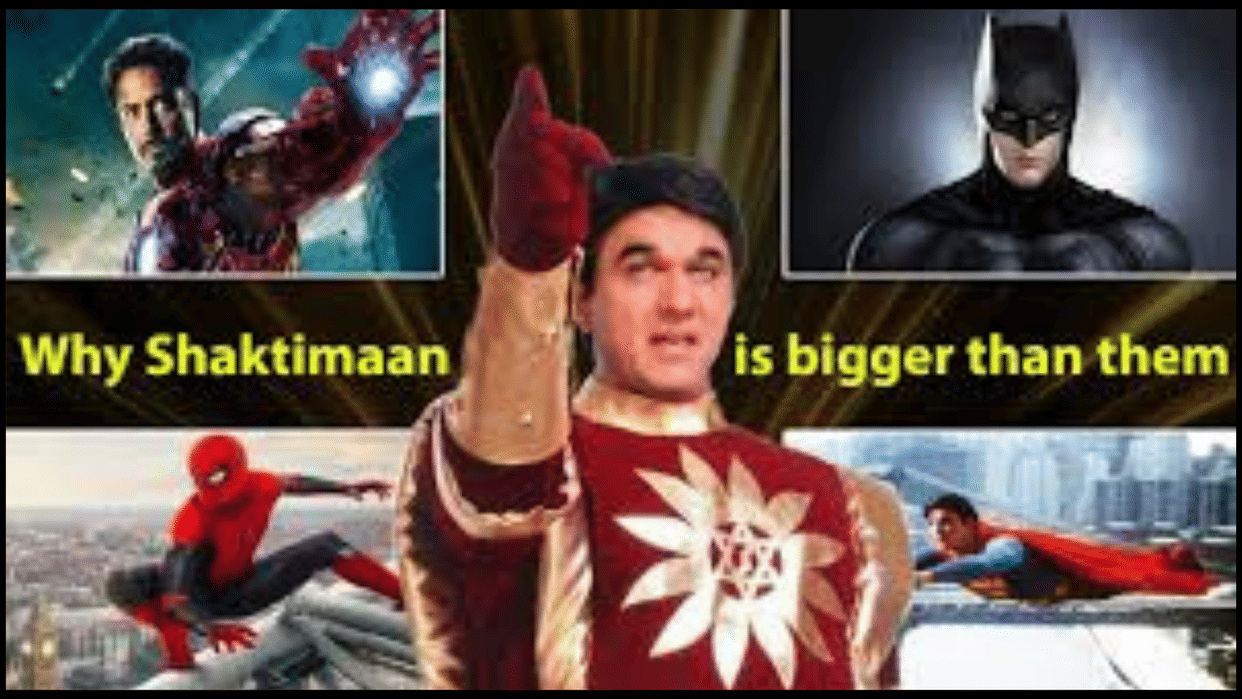 Shaktimaan: Mukesh Khanna Compares indian superhero to MCU iron man spiderman batman