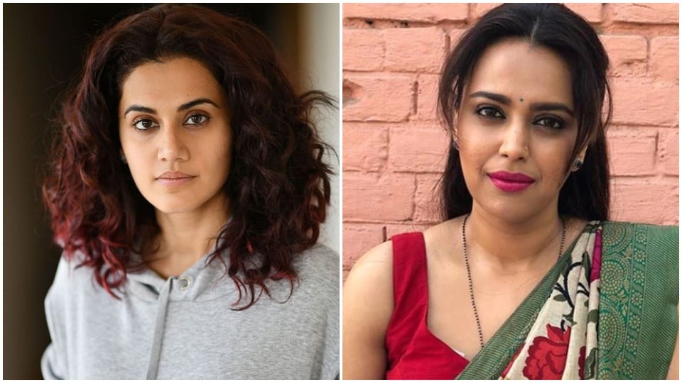 Swara Bhaskar defended taapsee pannu when questions arose on actress film shabaash mithu