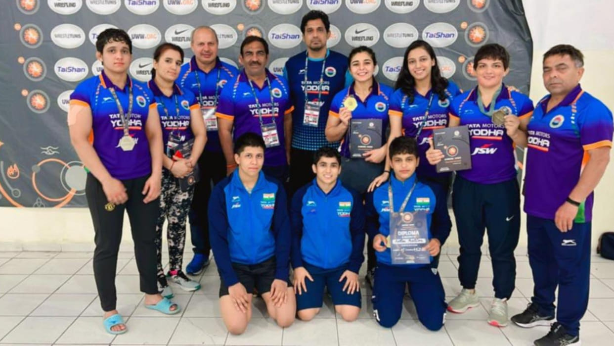 Indian wrestlers won 22 medals in the International Ranking Series