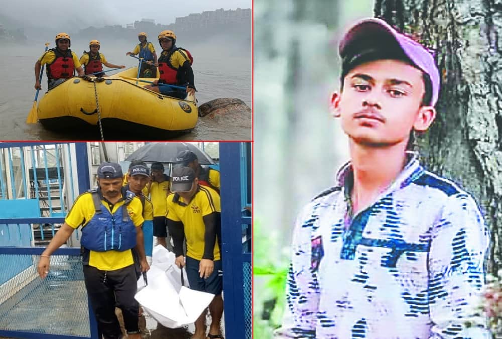 Rishikesh News: Drowned Boy dead body recovered from barrage reservoir photos
