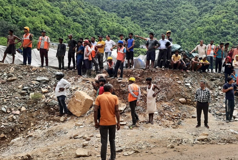 Rishikesh Badrinath Highway Accident: under construction bridge bridge collapsed in Rudraprayag two laborers k