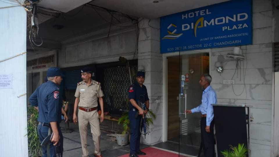 Policeman injured in firing in Chandigarh