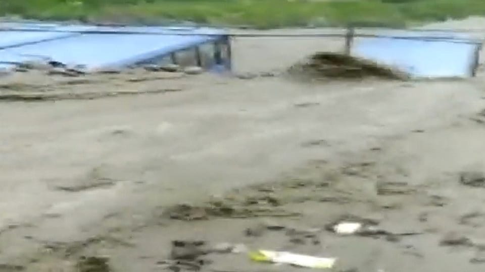 Doda Cloudburst News: Cloud burst in Kahara area of Doda several residential houses one bridge two shops damage