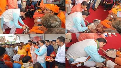 Kanwar Yatra 2022: CM Pushkar singh dhami welcome Kanwaria in Haridwar today