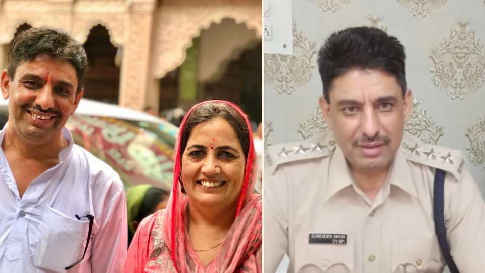 Dead body of DSP Surendra Bishnoi reached Hisar of Haryana